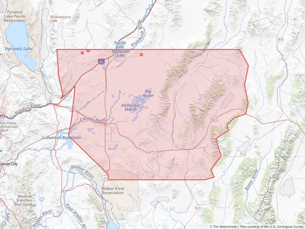 Water In Churchill County, Nevada | The Watersheds™